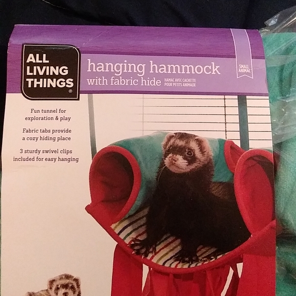 All Living Things NWT Hanging Hammock w/ Fabric Hide - Picture 2 of 4